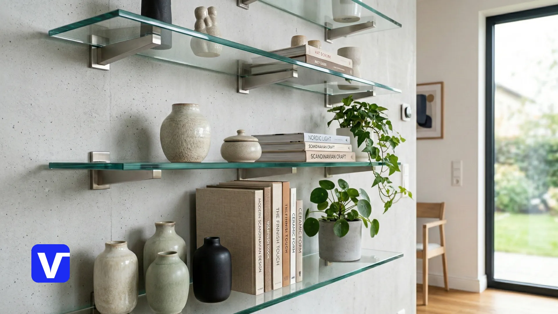 Étagères et tablettes en verre trempé sur mesure