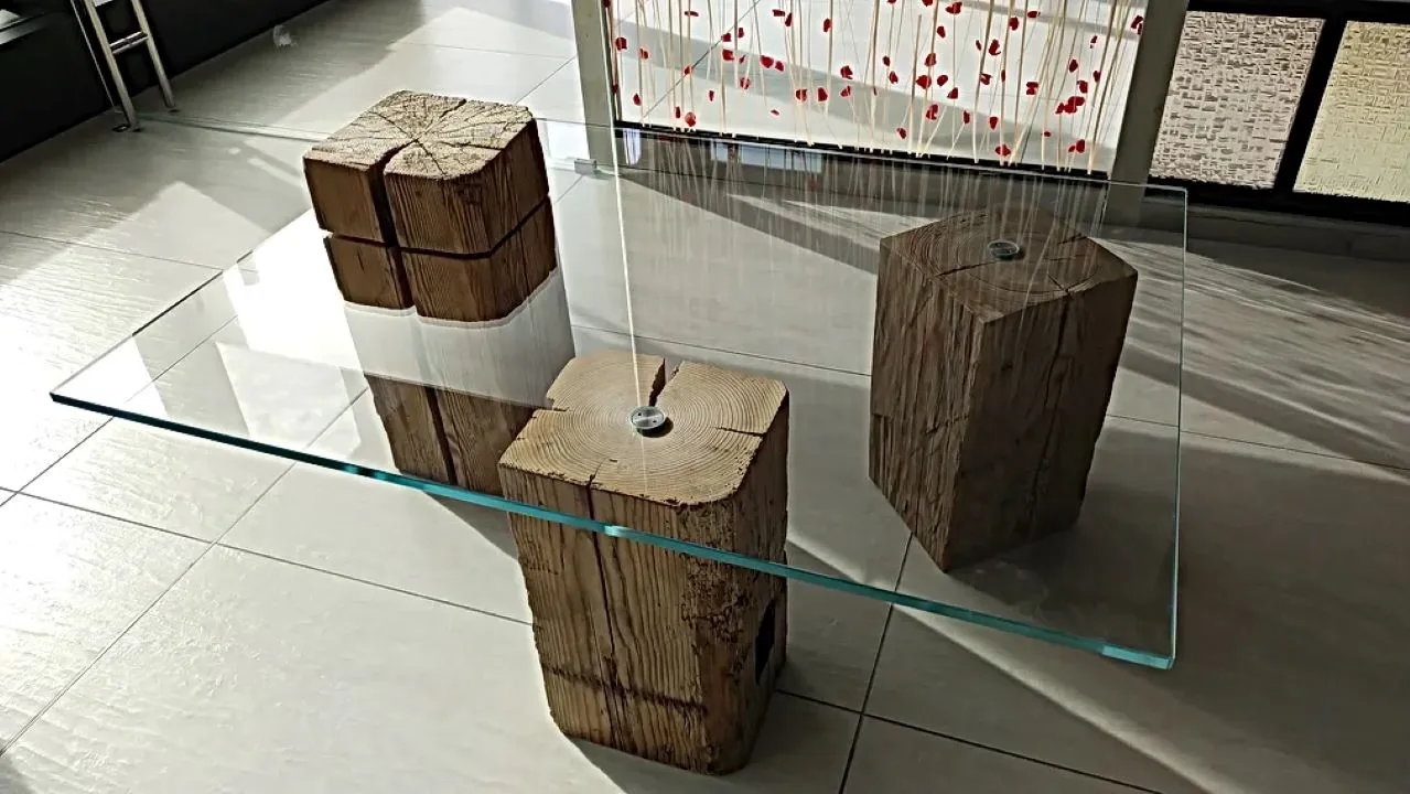 Mobiliers en verre sur mesure Haute-Savoie