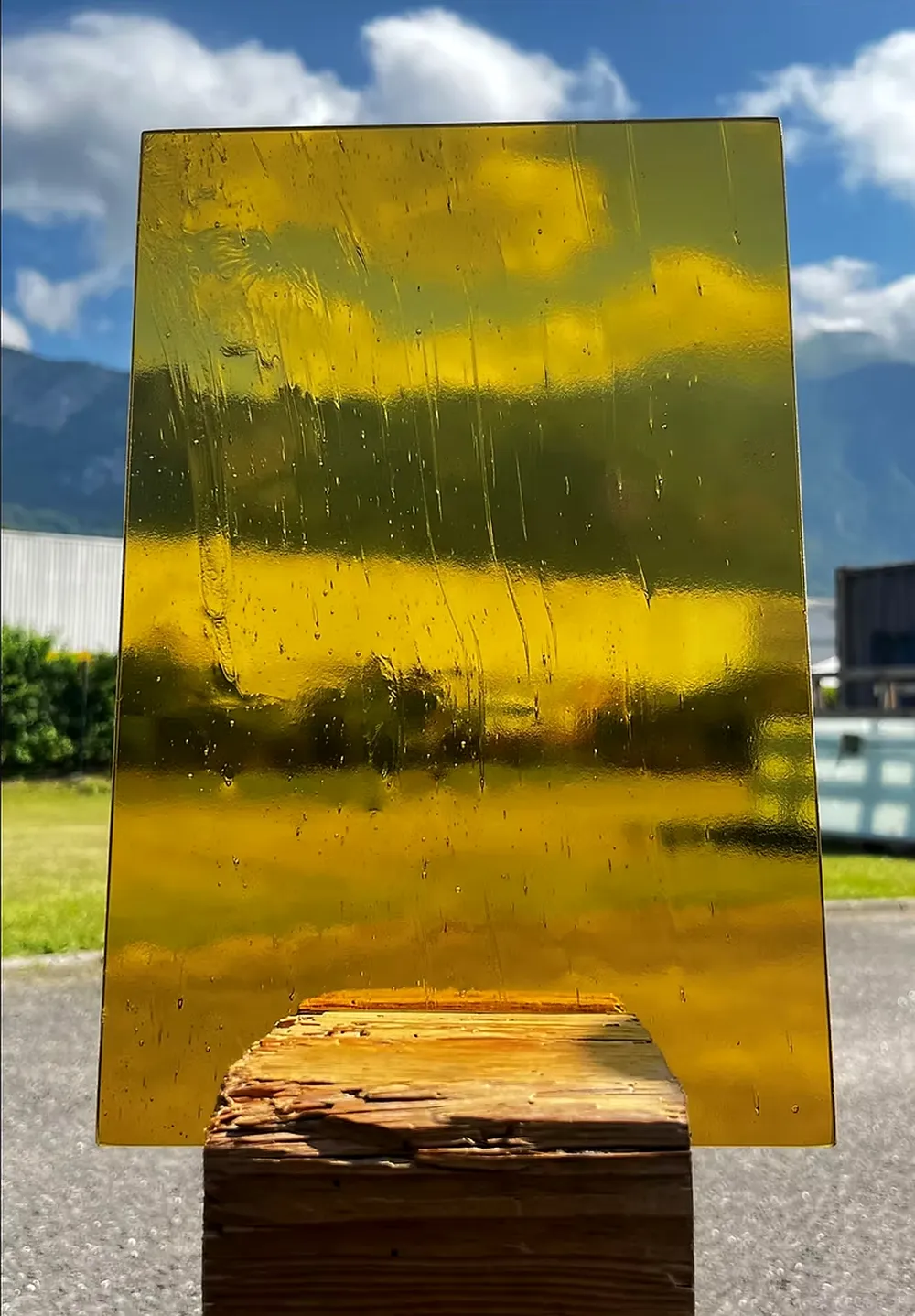 Verre altdeutch jaune