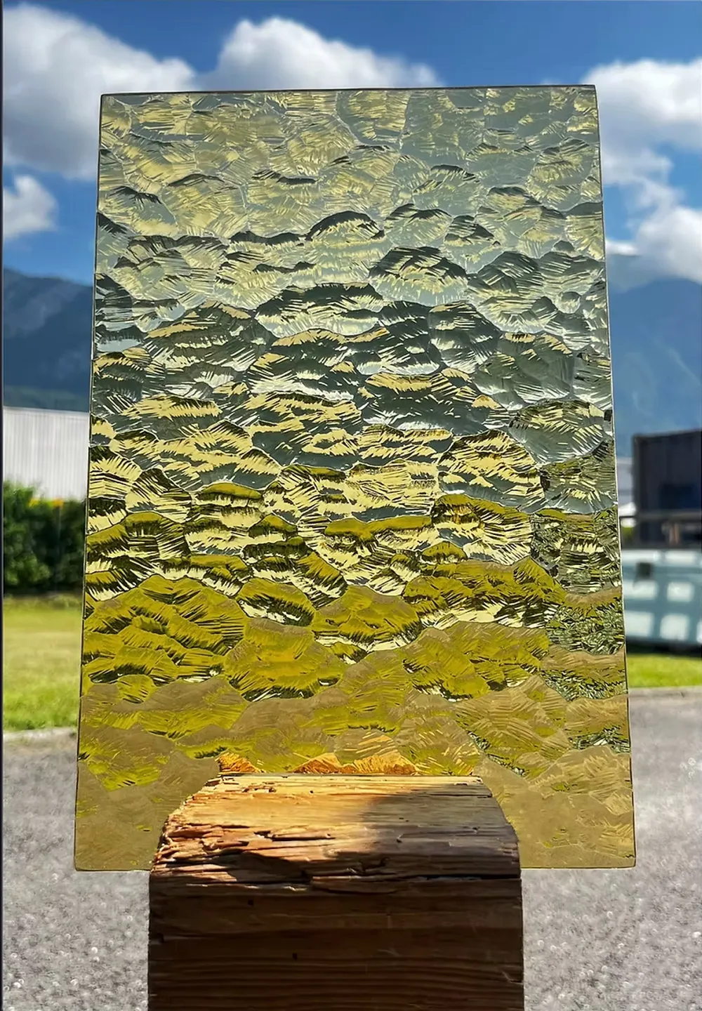 Verre d21 jaune
