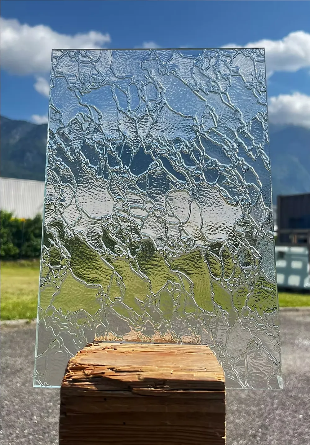 Verre delta clair
