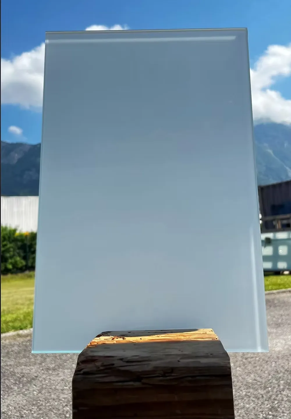 Verre opale