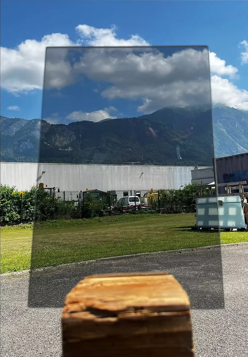 Verre parsol gris