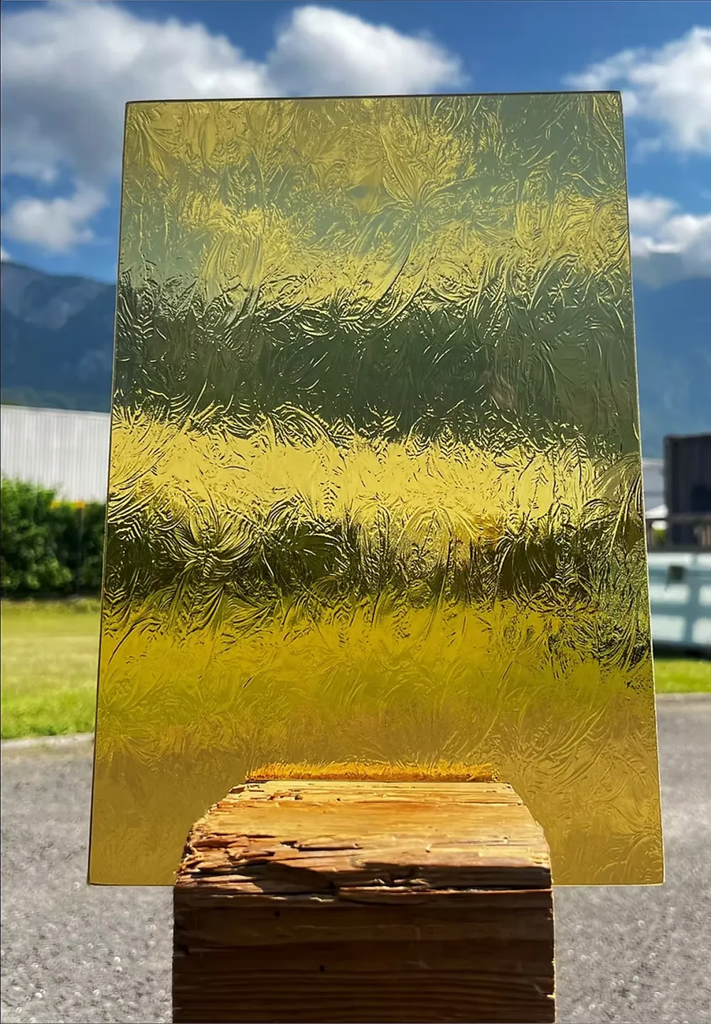 Verre polar jaune