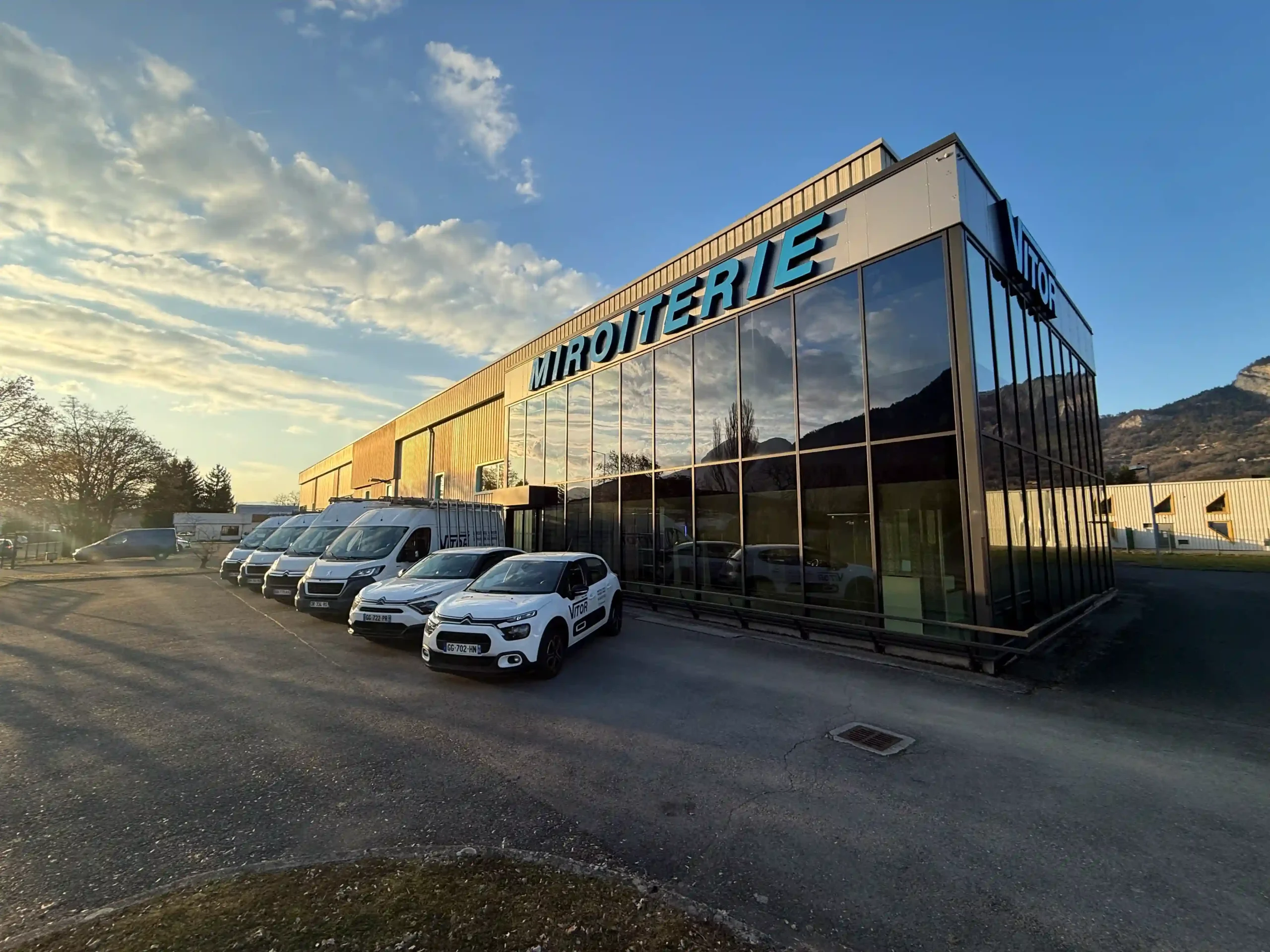 Réalisation miroiterie – description du projet