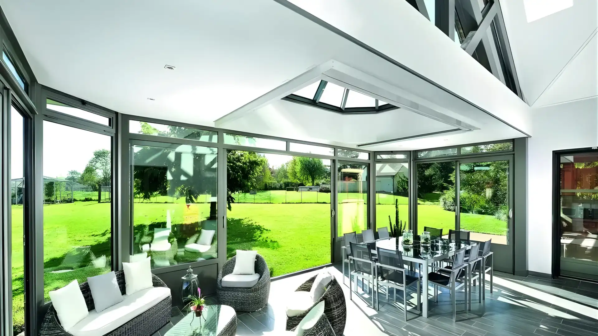 Véranda jardin d'hiver